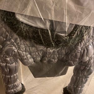 Grey little girls sweater